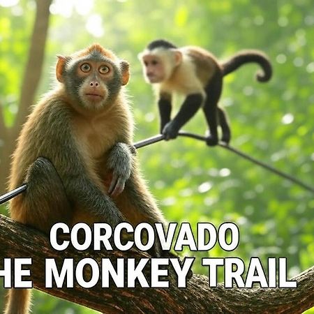 Corcovado The Monkey Trail Hotel Drake Bay Bagian luar foto